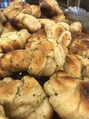 Garlic knots!!