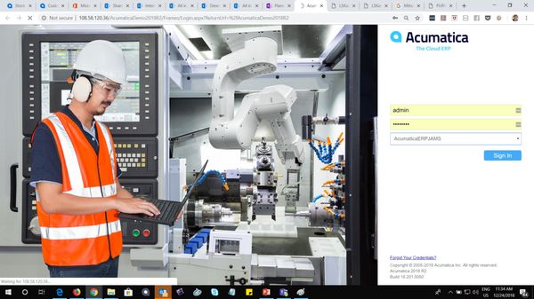 Acumatica Based ERP for Discrete Manufacturing