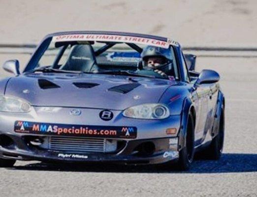 Award winning mma spec race car