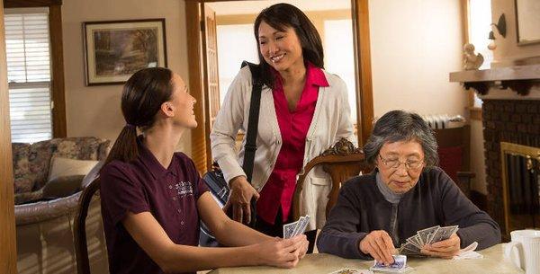 Caregivers can provide respite care for family caregivers while maintaining the routine of the senior.