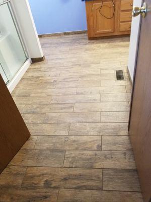 Tile Floor job