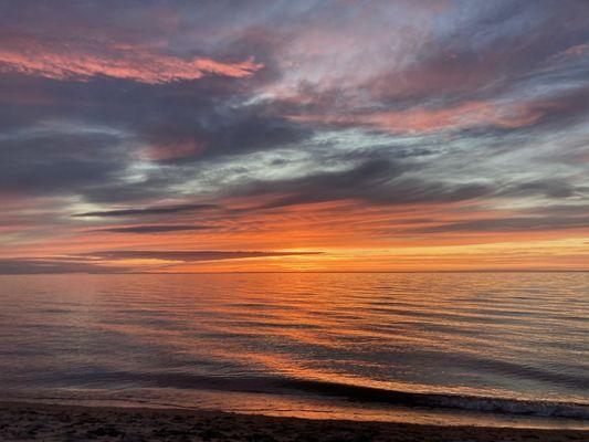 Lake Superior Sunset near Fox Den cabin