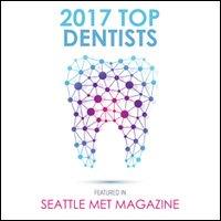 Listed as a Seattle Met Magazine Top Orthodontist 10 years running!