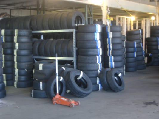 Over 6000 quality used tires in stock!