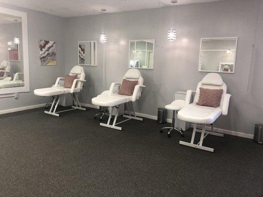 New facial/lash chairs