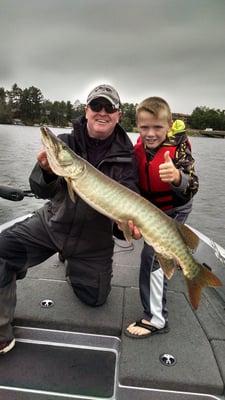 Caught this musky on a Martin from the Musky Shop!