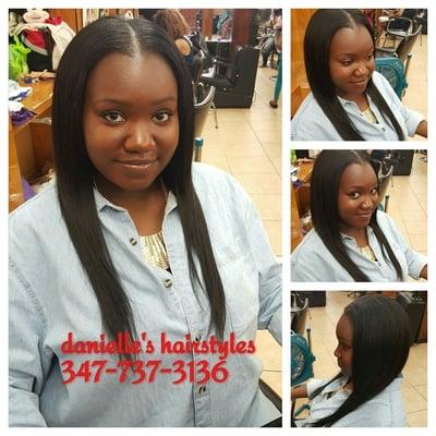 Sew in weave