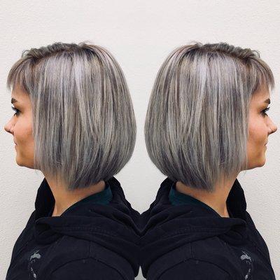 Silver bob