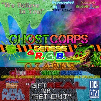 GHOST CORPS GENESIS & THE REAL GHOST BUSTERS OF THE OZARKS - MISSOURI'S ONLY 501C3 PARANORMAL ARTS & ENTERTAINMENT MULTIMEDIA CHARITY ORG