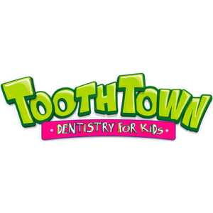 Tooth Town Dentistry for Kids Dental Logo - Pediatric Dentist in Pocatello, ID