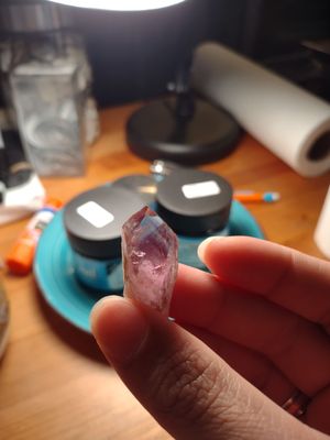 Phantom Amethyst point.