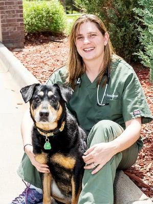 Dr. Brenda Eisenhauer with Sienna