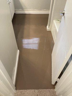 Epoxy floor