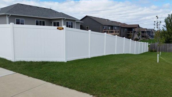 Vinyl Privacy Fence