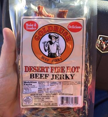 Need some beef jerky for a road trip?  Stop here.