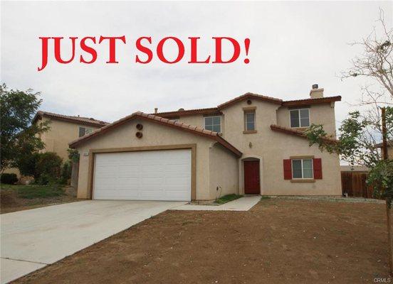 Sold in Victorville