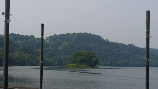 View of Ninemile Island (Verona Pa)