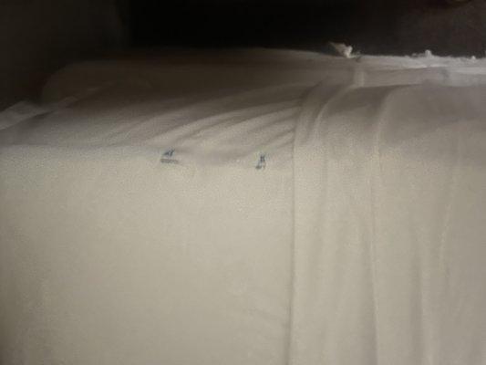 Holes in the sheets