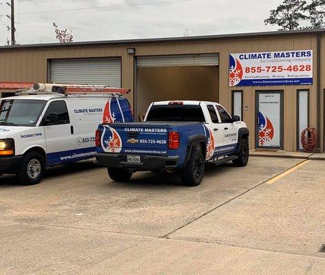 When that Climate Masters truck or van shows up, relief is never far behind! Call schedule your AC repairs today.