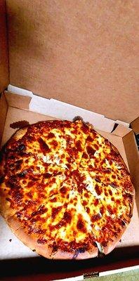 Large cheese pizza