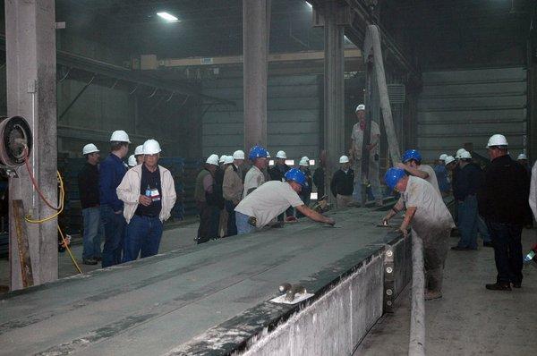 NPCA plant tour of Wieser Concrete in Maiden Rock, WI