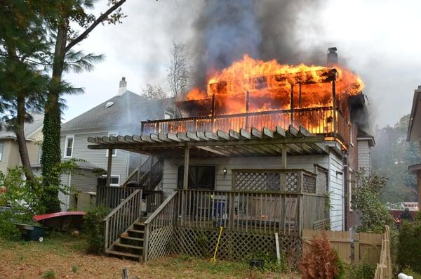 After a major fire, securing your home while preventing further damage or deterioration is our number one priority.