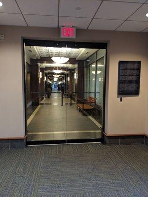 Pedestrian Bridge - Liberty Center entrance