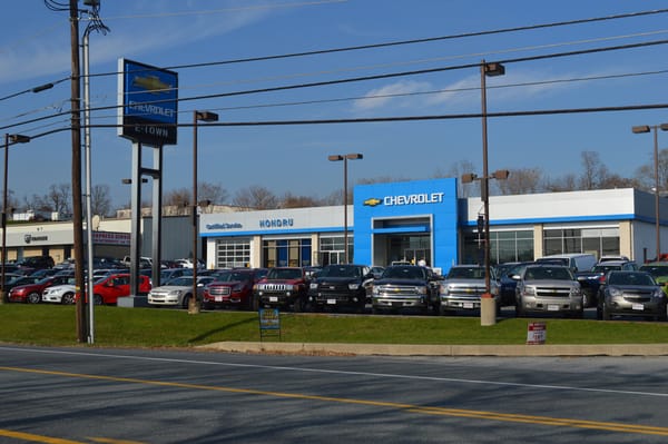 You've probably driven past our Chevy dealership in E-Town before, so you know we're conveniently located on S. Market St.