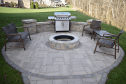 Patio and Firepit construction