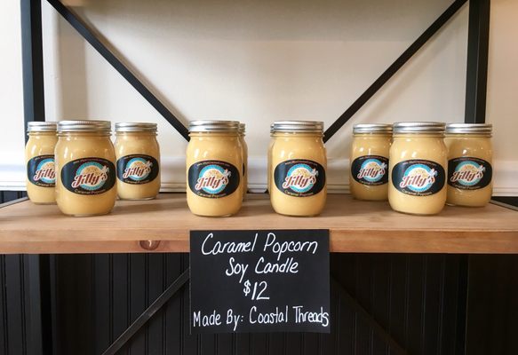 Carmel Corn soy candles