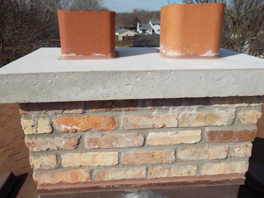 chimney repaired