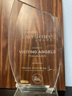 Chamber of Commerce Award!  We are proud to serve 500 Seniors every day here in Las Vegas.