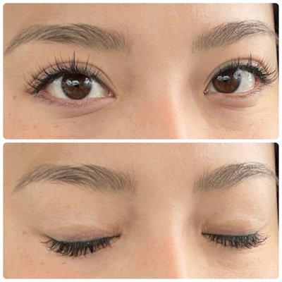 Natural classics eyelash extension