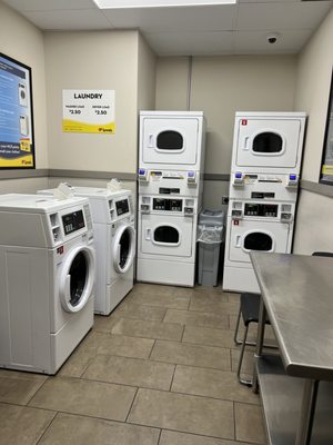 Laundry is newer