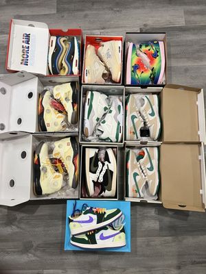 JORDAN OFF WHITE, DB 1, SB4, Jarritos, JBalvin, Seanwotherspoons Air Max 97s