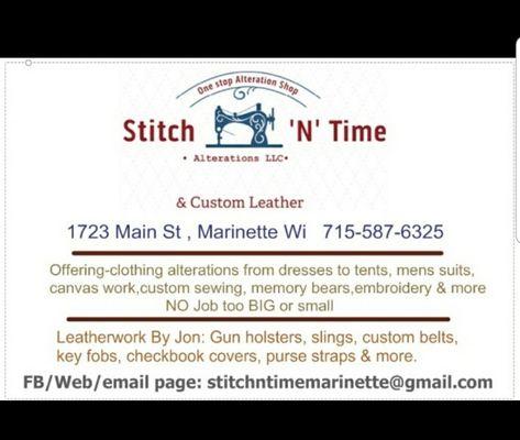 Stitch N Time Alterations