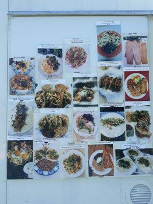 Menu photos