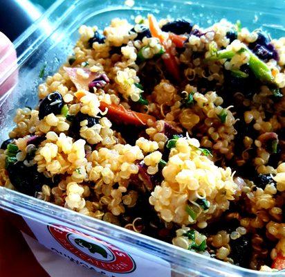 Quinoa salad, pretty good