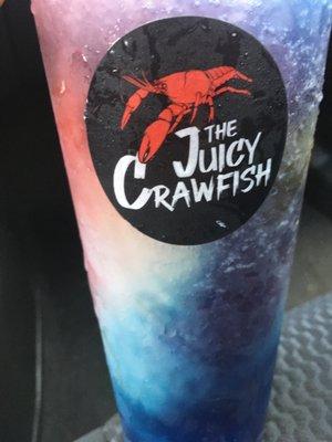 Strawberry blue raspberry lemonade