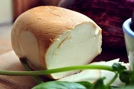 Margherita Affumicata 
 (Smoked Margherita) is made with this delicately smoked artisan mozzarella.