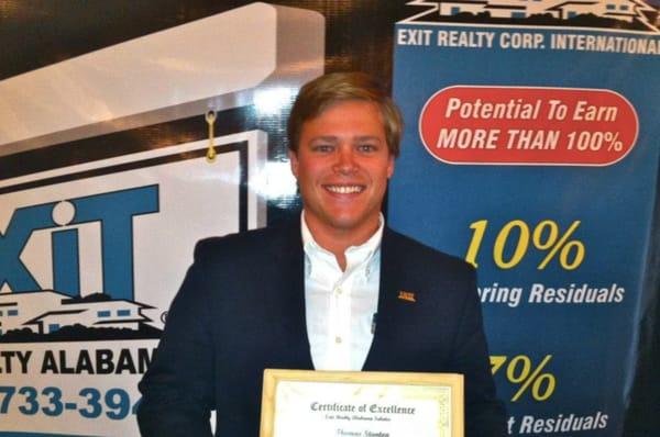 Tommy Stanton, top producing agent in Alabama