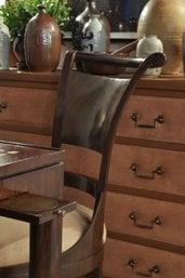 The Danhauser Sidechair With The Doheny Leather Chest