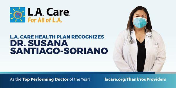 LA Care Recognition Billboard