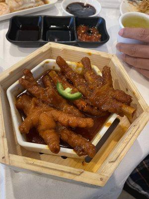 Chicken feet