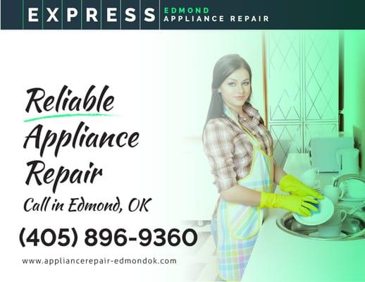 Reliable Appliance Repair
 http://www.appliancerepair-edmondok.com