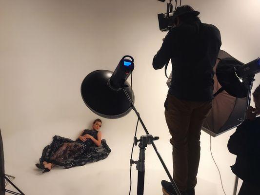 Behind the scenes of @RUNWAY Magazine Celebrity shoot with Nikki DeLoch from MTV's Awkward