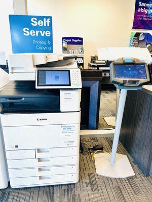 Print & Go self serve