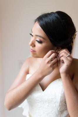 Bridal makeup