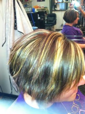 Cut,color, multi foils, by Hala