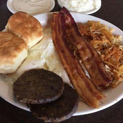 Breakfast plate